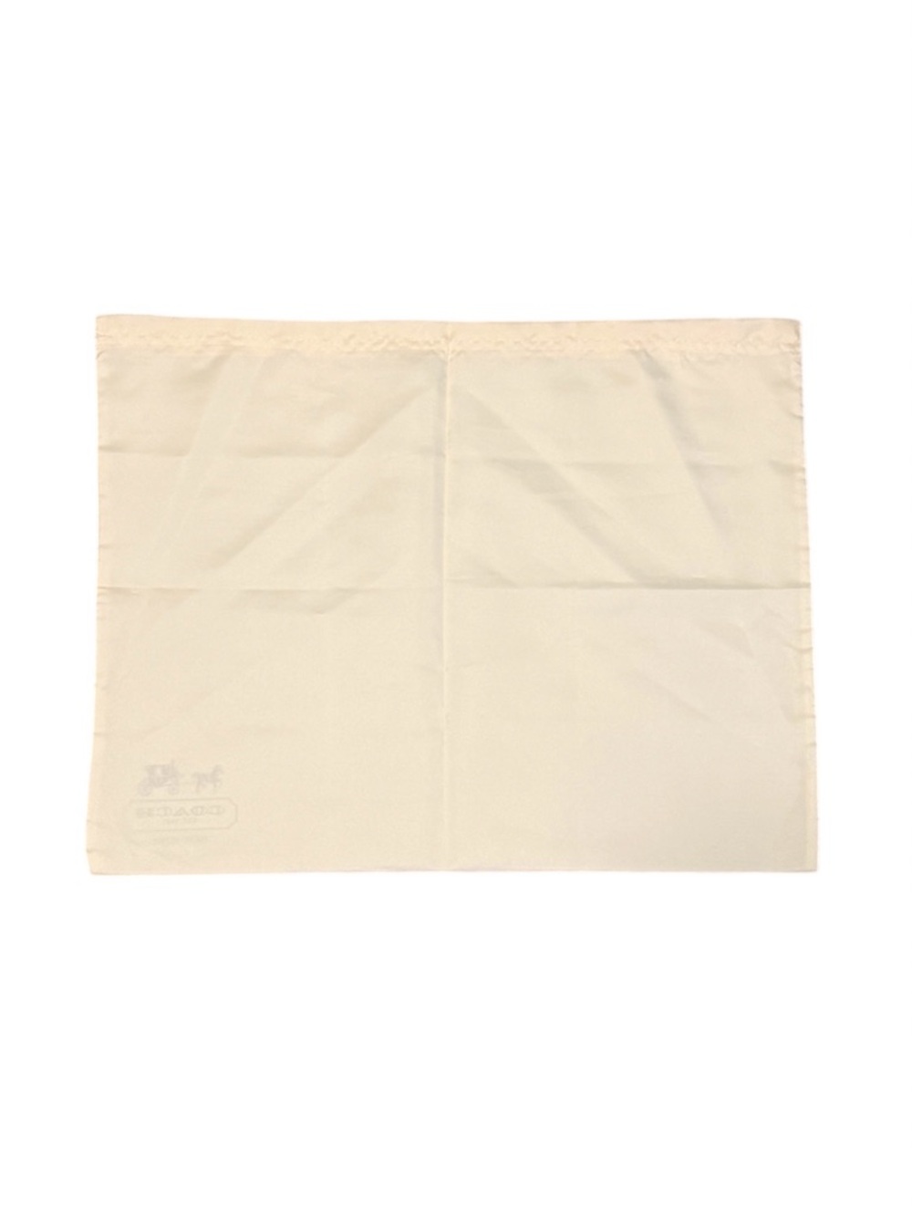 Coach Cream Logo Dust Bag - Picture 3 of 5